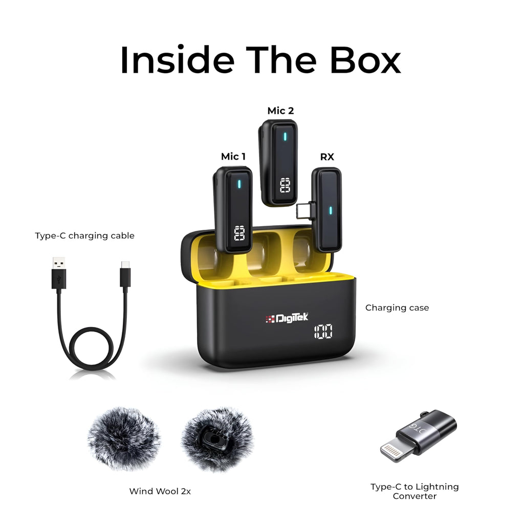 Digitek® DWM 101 Wireless Microphone