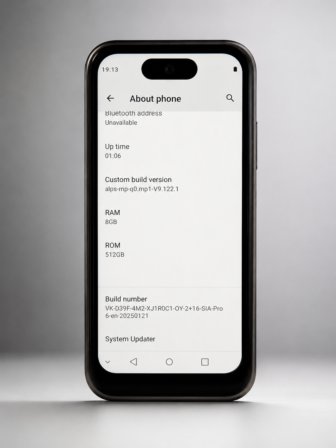 Sia 5G Mini Android Smartphone (8GB RAM + 512GB ROM)