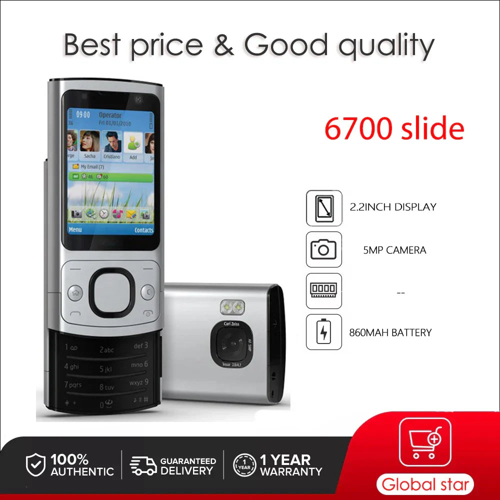 Nokia 6700 slide